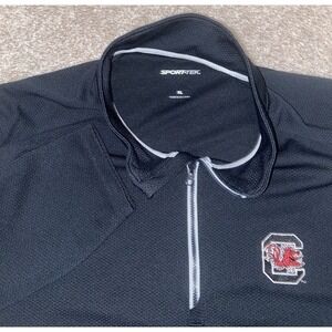 South Carolina Gamecocks Quarter Zip Pullover Sweatshirt Mens XL Long Sleeve